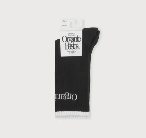 Flash Sale Organic Basics Active Tennis Socks Black
