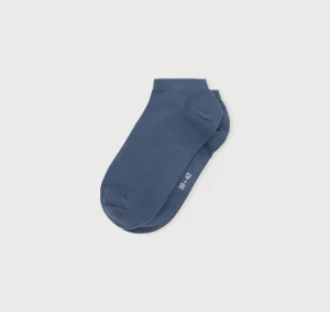 New Organic Basics Core Ankle Socks 2-Pack StoneBlue