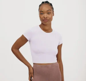Outlet Organic Basics Core Baby Tee SoftLilac