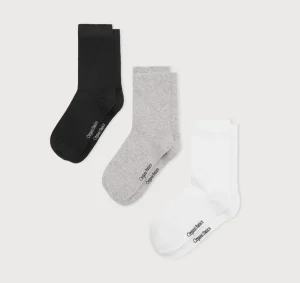 Outlet Organic Basics Core Crew Socks 6-pack