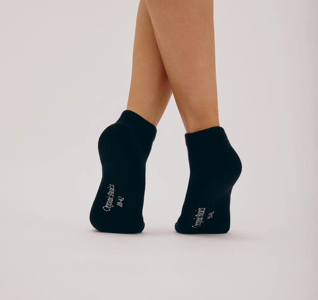 Clearance Organic Basics Core No Show Socks 6-pack