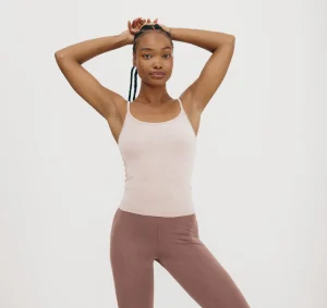 New Organic Basics Core Singlet MutedMistyRose