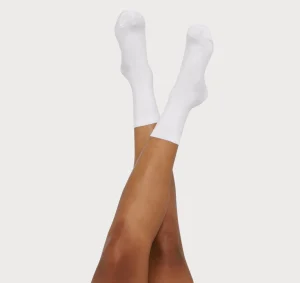 Shop Organic Basics Core Socks 2-pack White