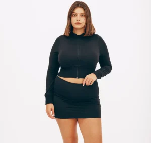 Cheap Organic Basics Core Sport Mini Skirt Black