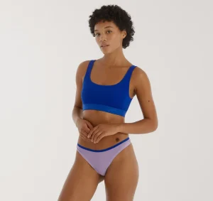 Clearance Organic Basics Core Thong Lavender