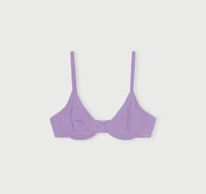 Cheap Organic Basics Core Unlined Demi Bra Lavender