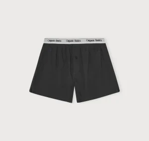 Sale Organic Basics Easy Boxer Shorts 2-Pack Black