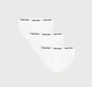Discount Organic Basics Easy Briefs 3-Pack White