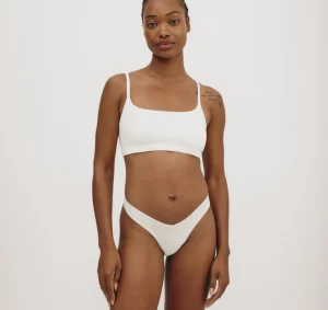 Hot Organic Basics Flex Bralette OffWhite