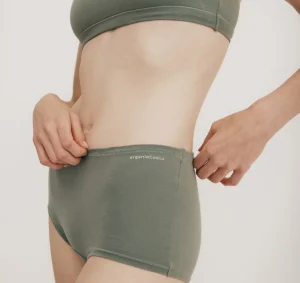 Cheap Organic Basics Flex Shorty Seaweed