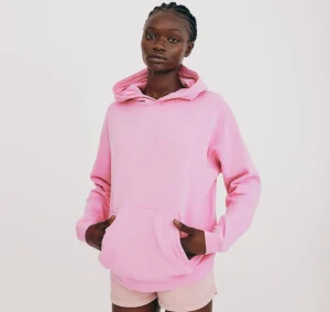 Clearance Organic Basics Lounge Hoodie MutedPetalPink