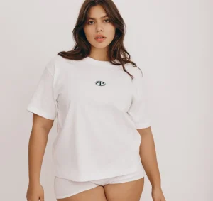 Flash Sale Organic Basics Merch Boxy Tee White