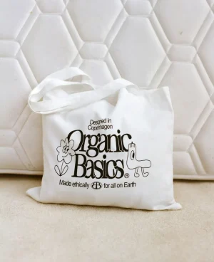 Store Organic Basics Merch Tote Bag Ecru