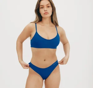 Store Organic Basics Naked Rib Briefs VibrantBlue