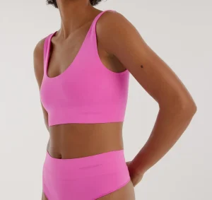 Clearance Organic Basics Smooth Bralette Pink