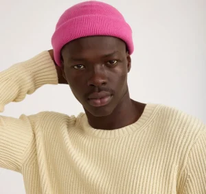 Flash Sale Organic Basics Soft Knit Beanie Pink