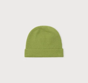 Cheap Organic Basics Soft Knit Beanie MatchaGreen