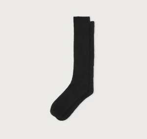 Clearance Organic Basics Soft Slouchy Socks Black