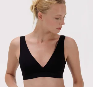Fashion Organic Basics Soft Touch Basic Bralette Black