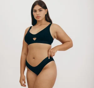 New Organic Basics Soft Touch Bra Black