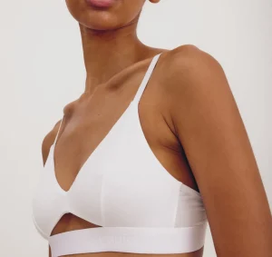 Fashion Organic Basics Soft Touch Bralette White