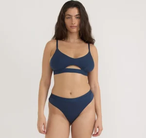 New Organic Basics Soft Touch Bralette MidnightBlue