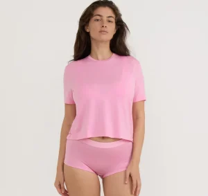Online Organic Basics Soft Touch Shorty SoftPink