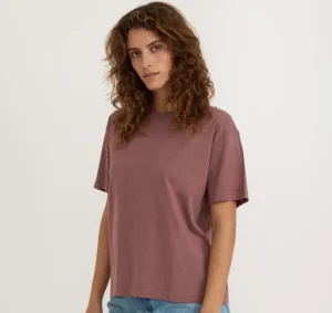 Flash Sale Organic Basics True Boxy Tee RoseWood