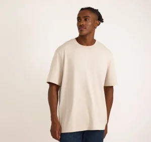 Best Sale Organic Basics True Heavy Boxy Fit Tee Sandstone