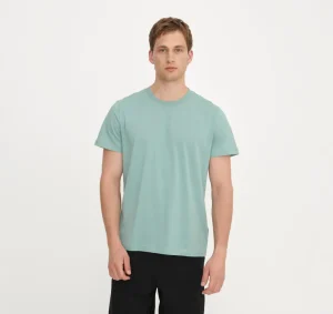 Best Sale Organic Basics True Regular Fit Tee Eucalyptus
