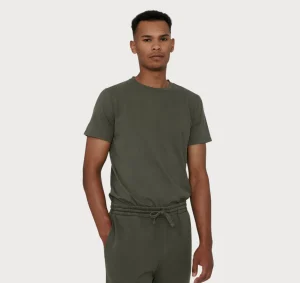 Clearance Organic Basics True Tee TerraTonedPine